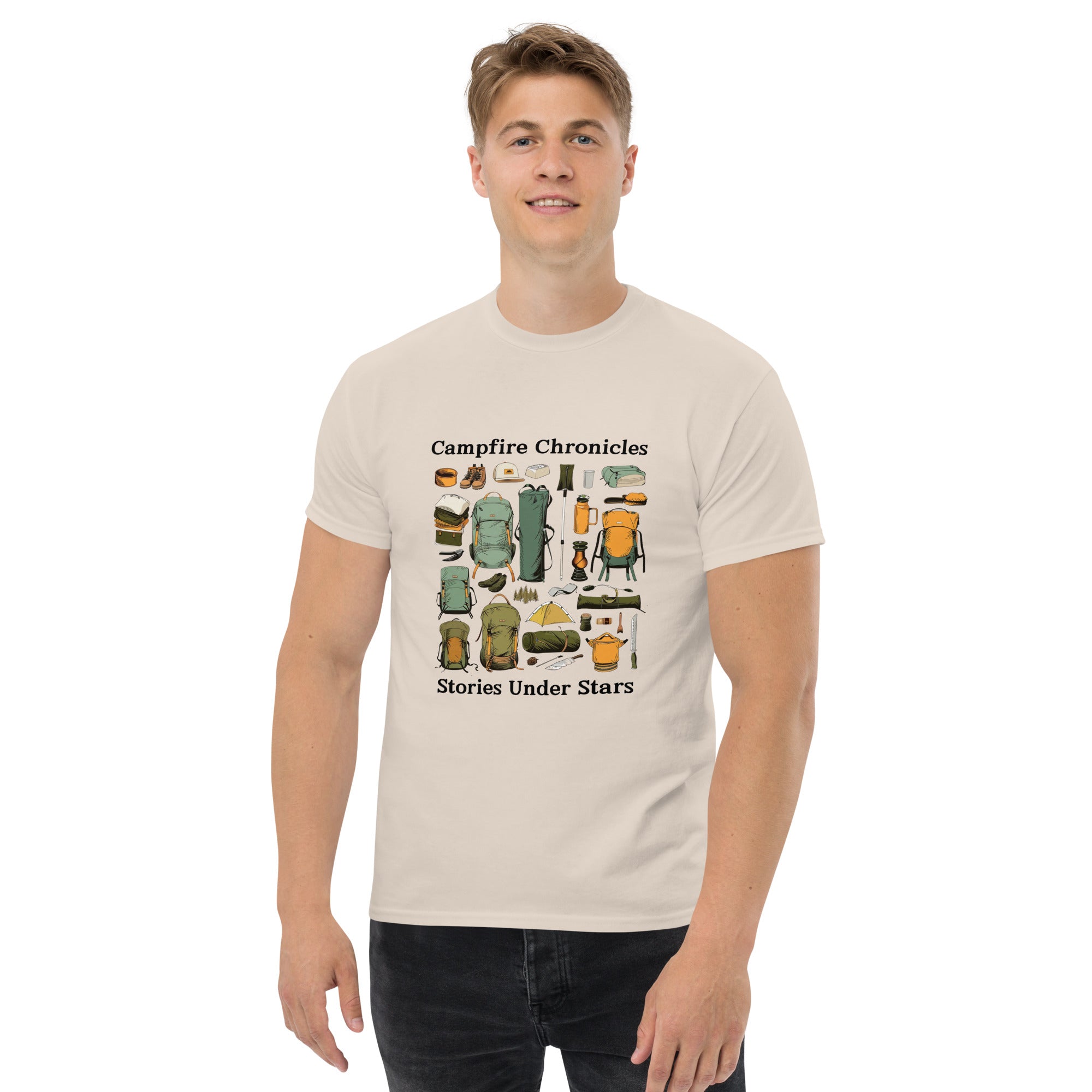 Campfire Chronicles - Men's Classic Cotton tee