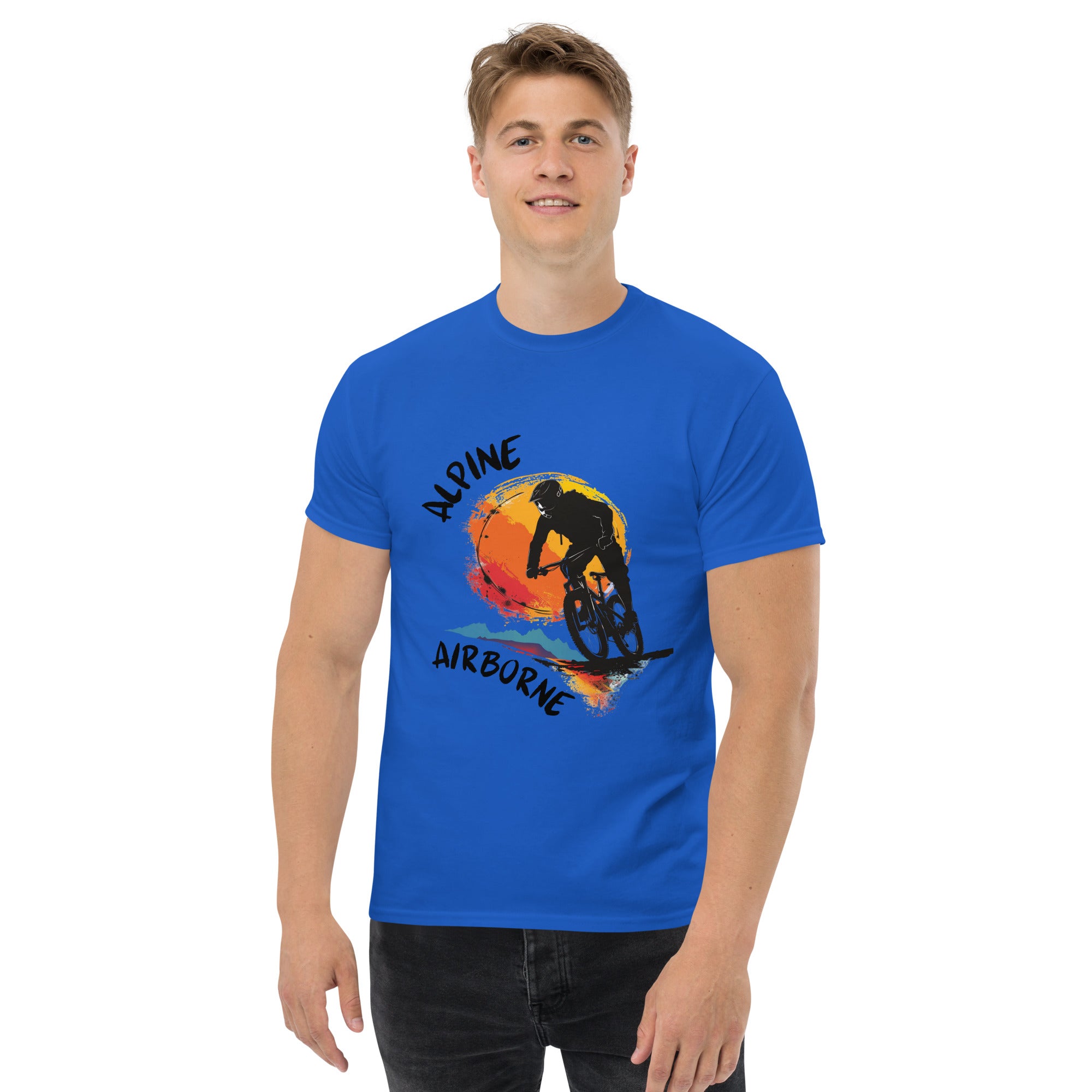 Alpine Biker - Men's Classic T-shirt