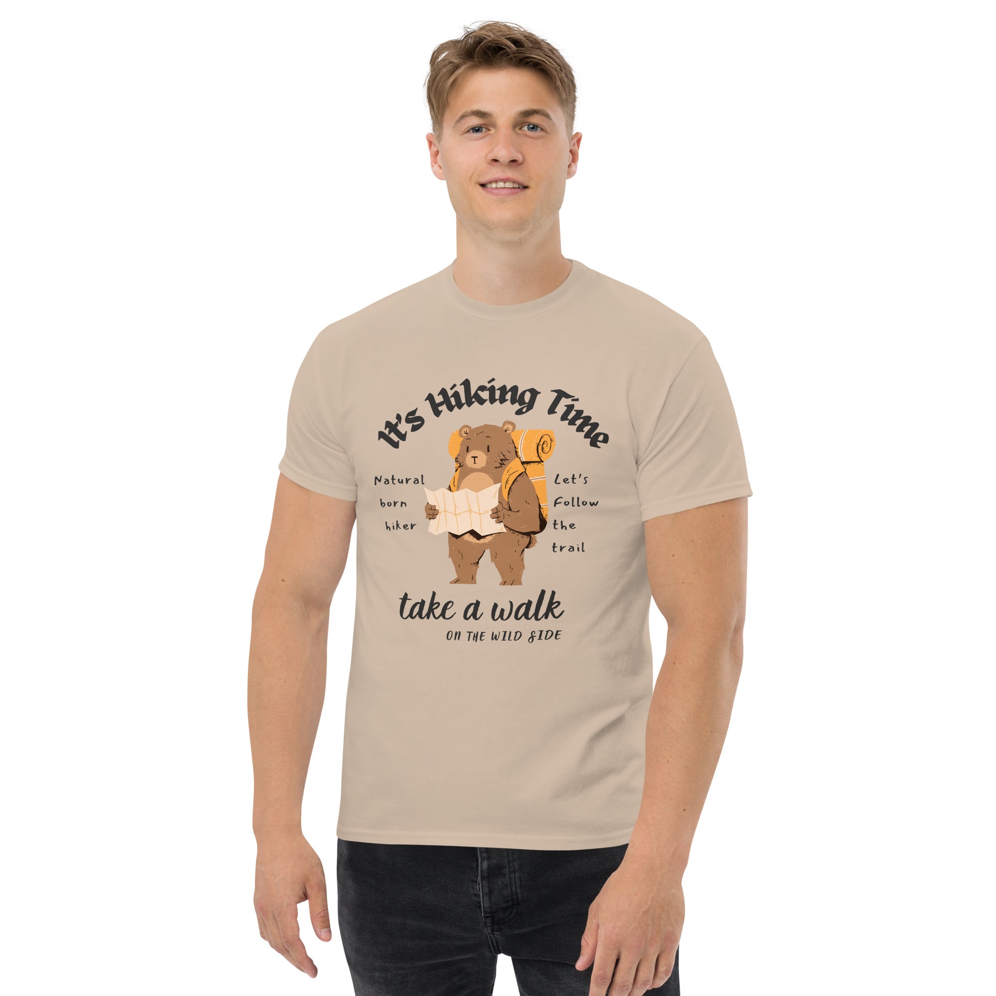 Hiking Bear - Men's classic tee