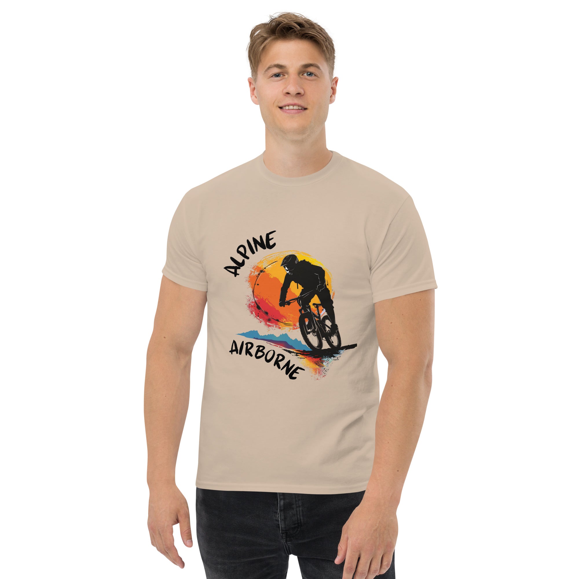 Alpine Biker - Men's Classic T-shirt