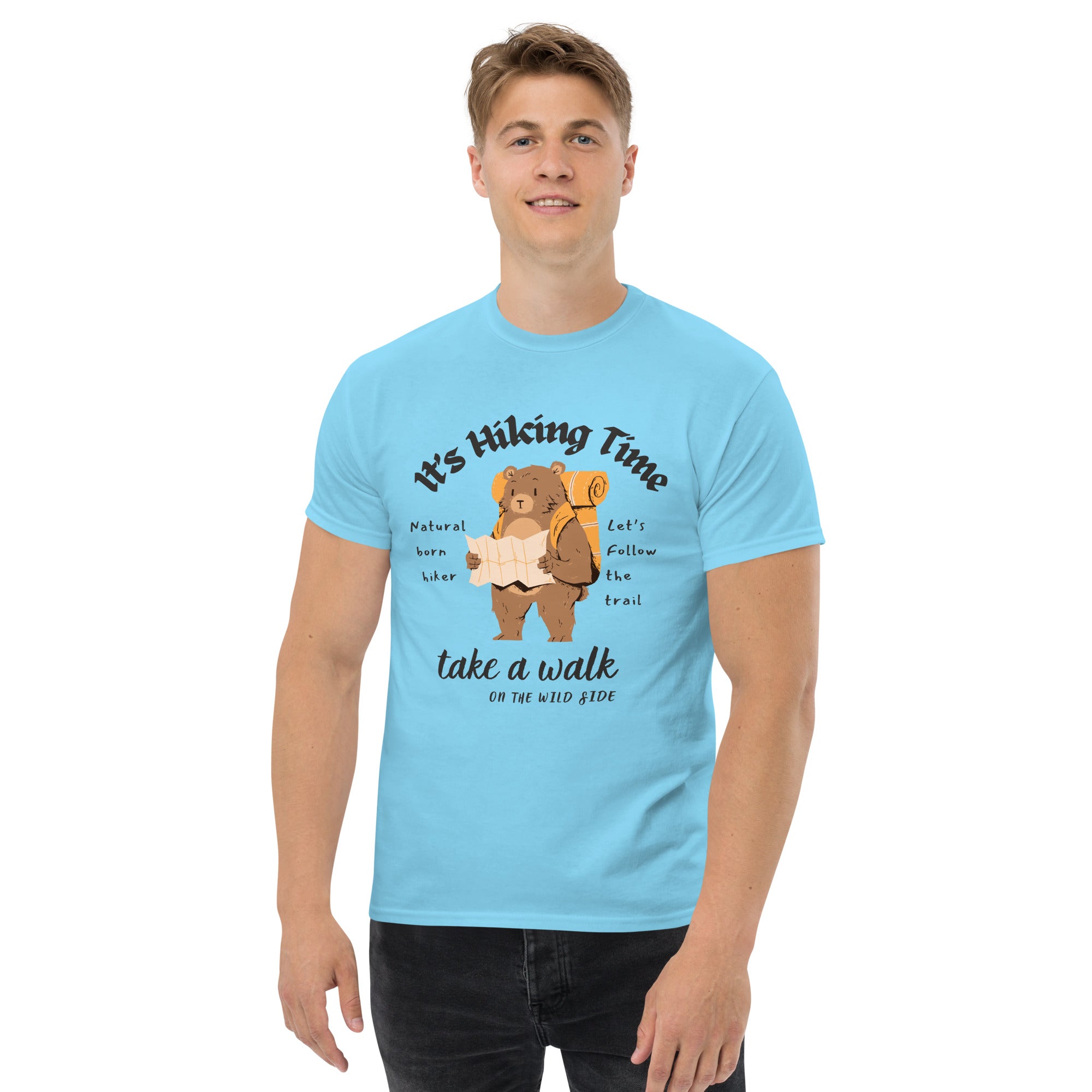 Hiking Bear - Men's classic tee