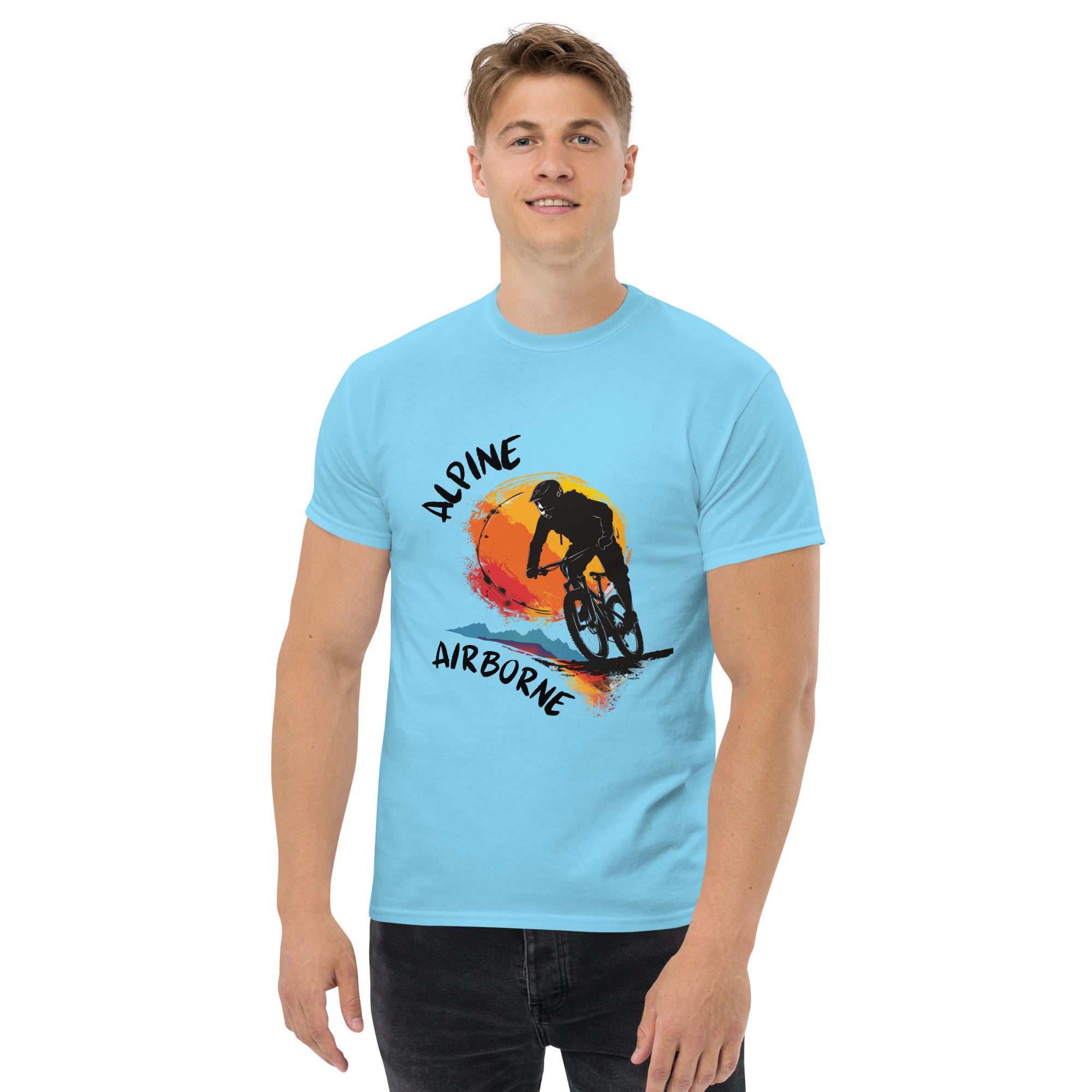 Alpine Biker - Men's Classic T-shirt