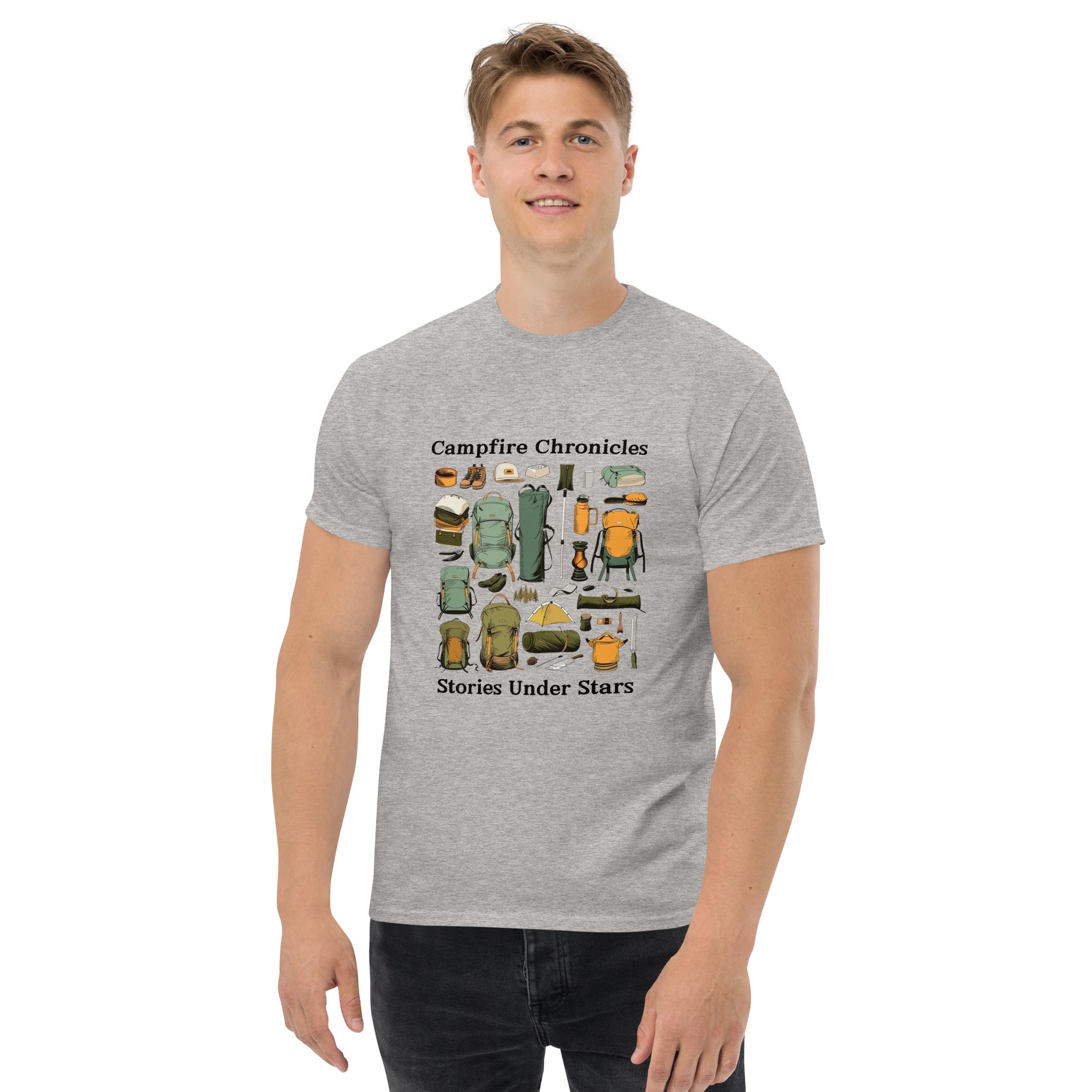 Campfire Chronicles - Men's Classic Cotton tee