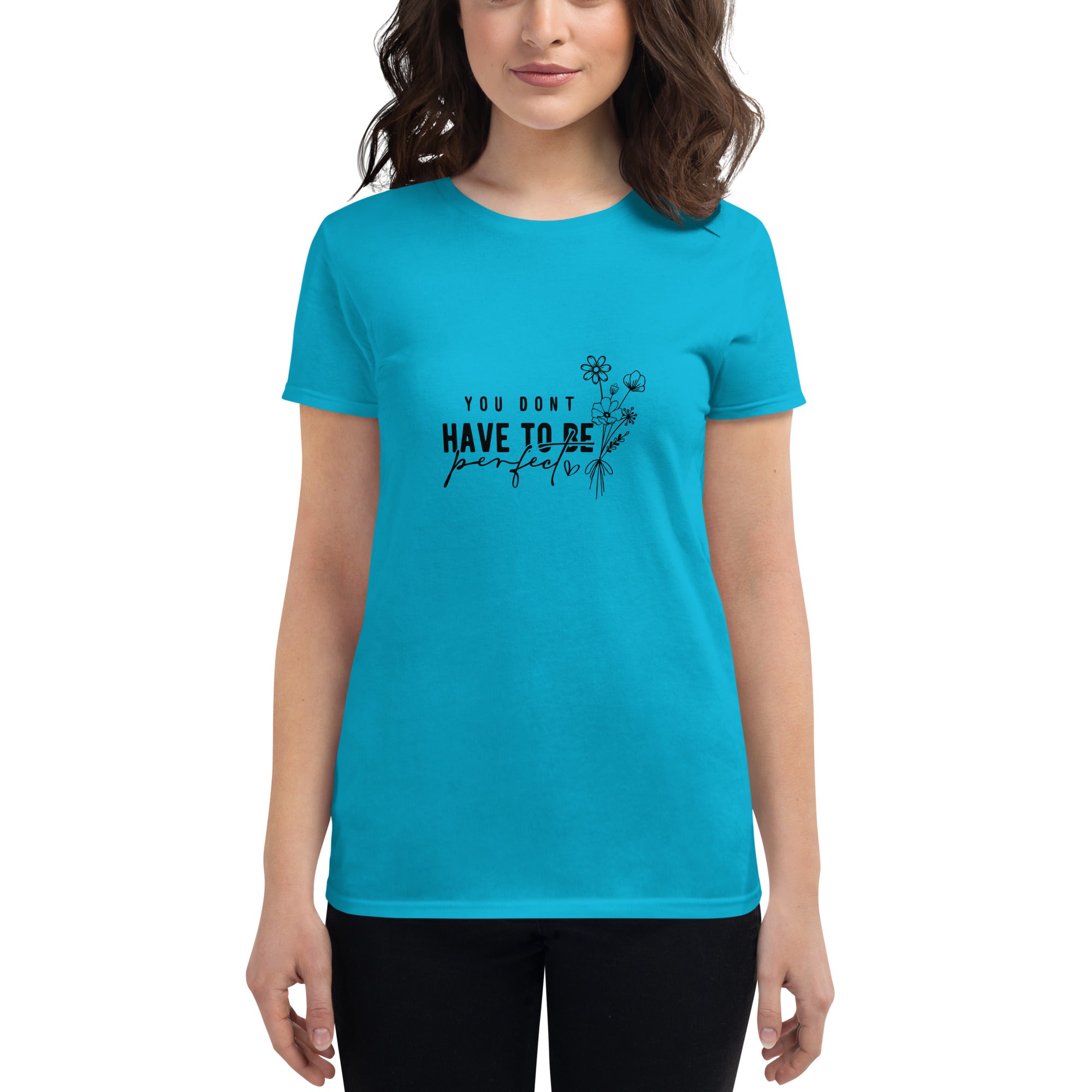 Don't be perfect - short sleeve t-shirt