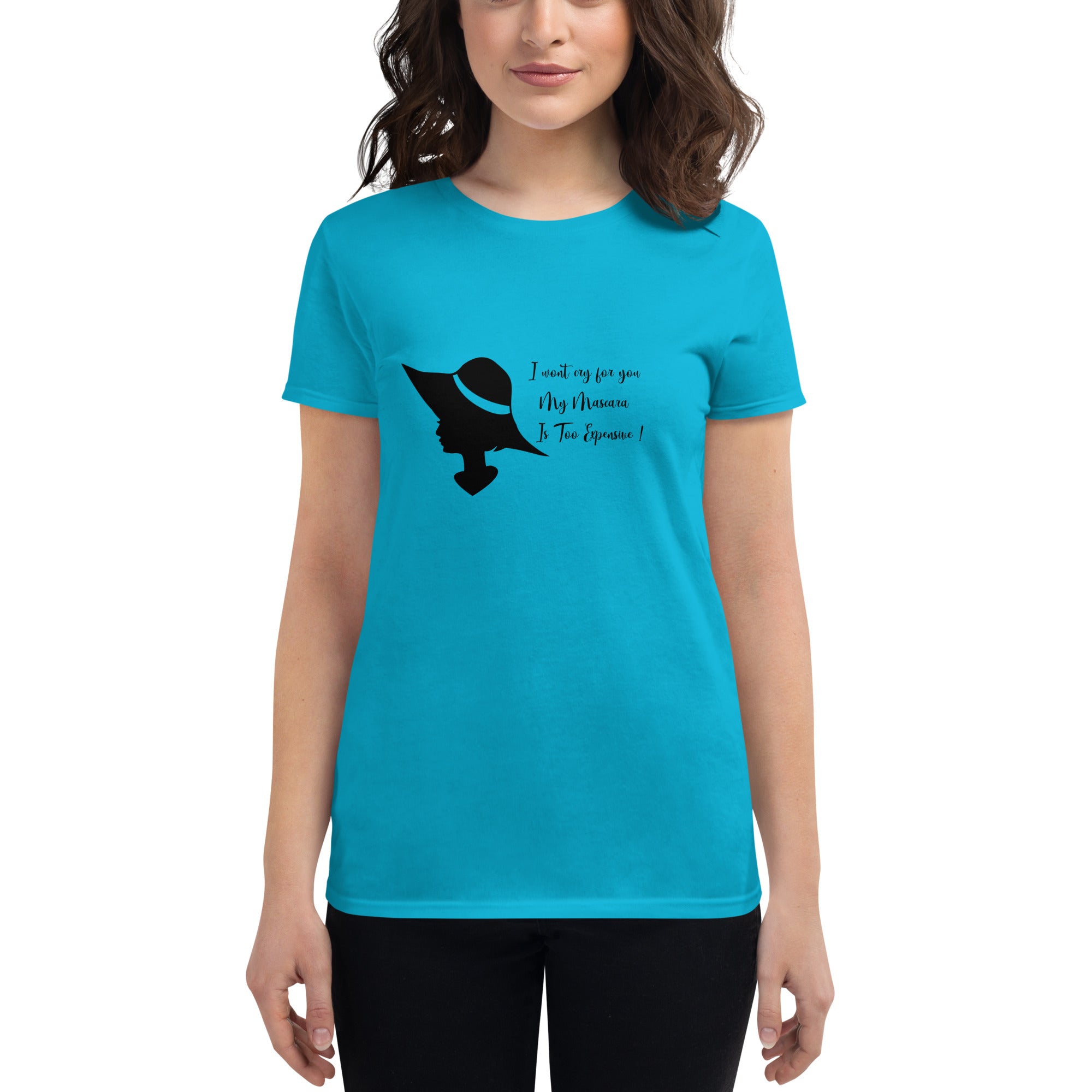 I won't cry - Women's short sleeve t-shirt