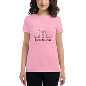 Canine cuteness - short sleeve t-shirt