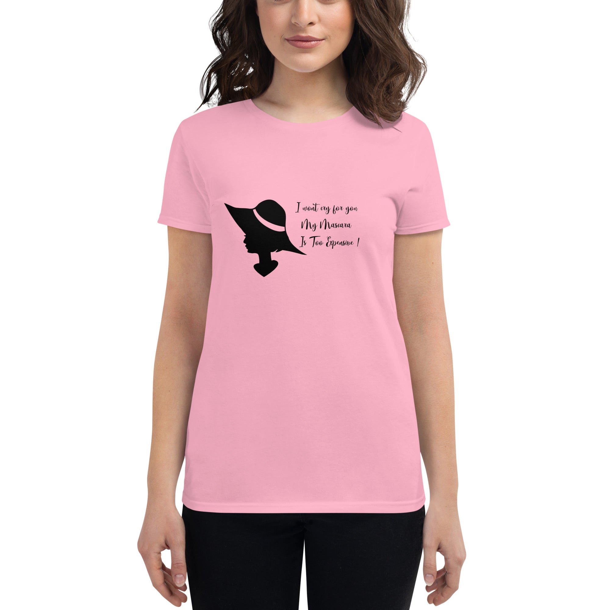 I won't cry - Women's short sleeve t-shirt