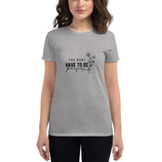 Don't be perfect - short sleeve t-shirt