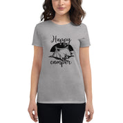 Happy Camping - Women's short sleeve t-shirt