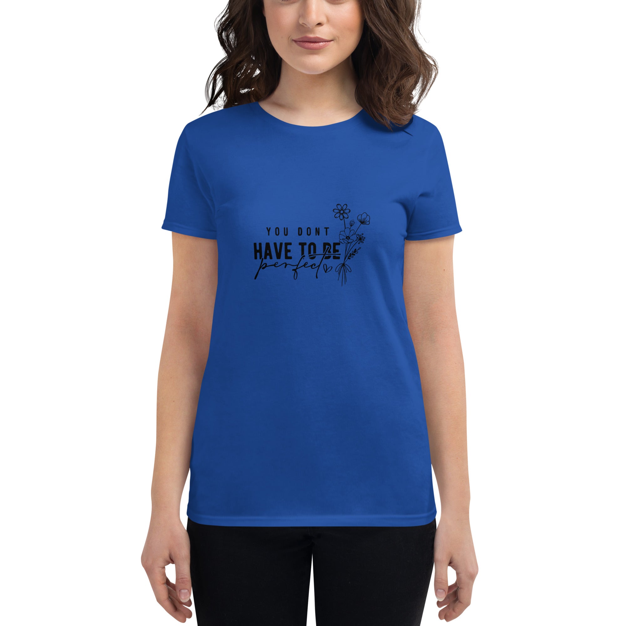 Don't be perfect - short sleeve t-shirt