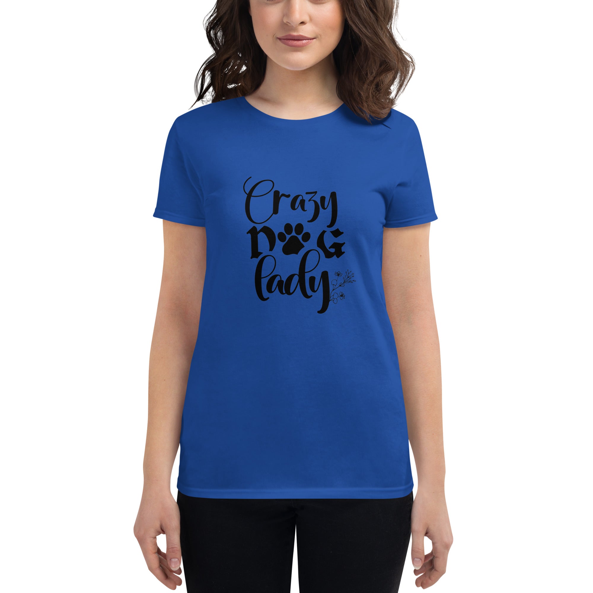 Dog lady - short sleeve t-shirt