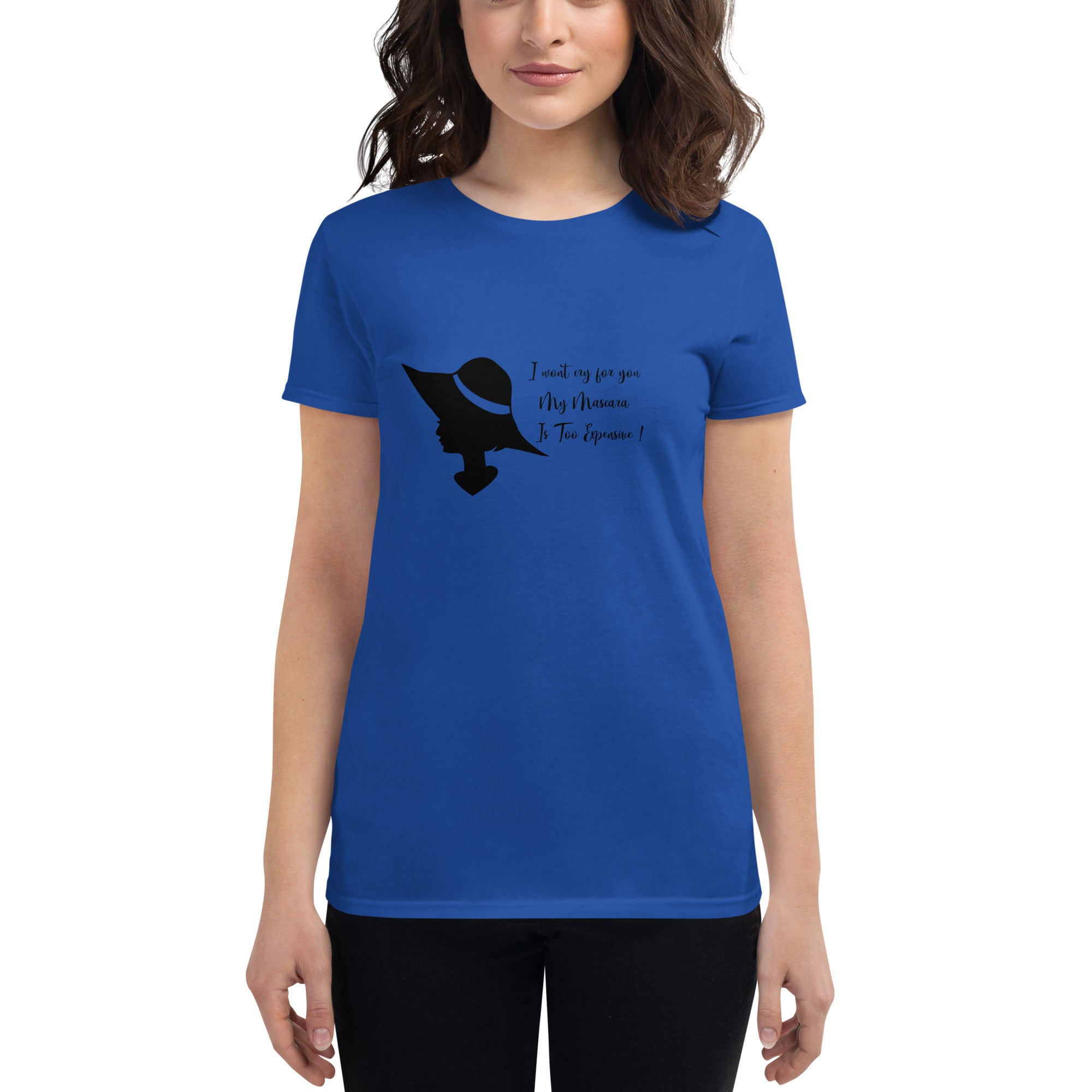 I won't cry - Women's short sleeve t-shirt