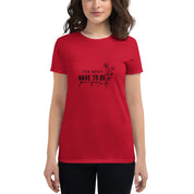 Don't be perfect - short sleeve t-shirt