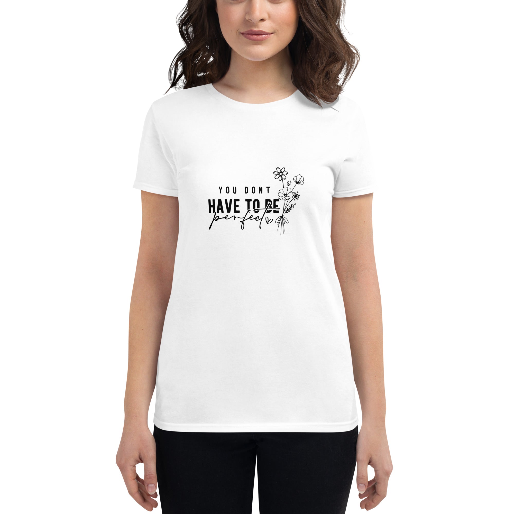 Don't be perfect - short sleeve t-shirt